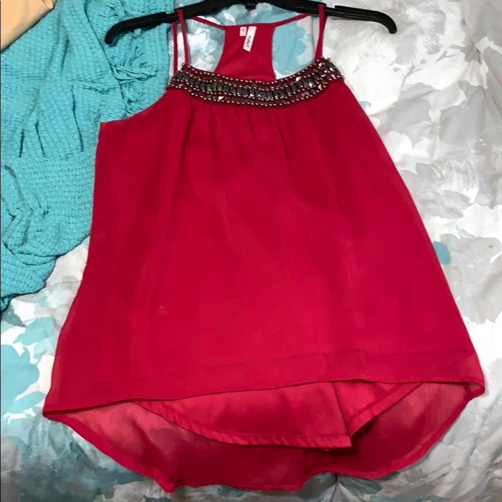 Tank top blouse